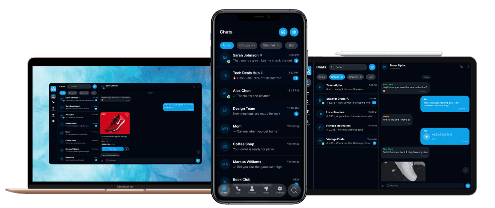 ClearChats App Preview